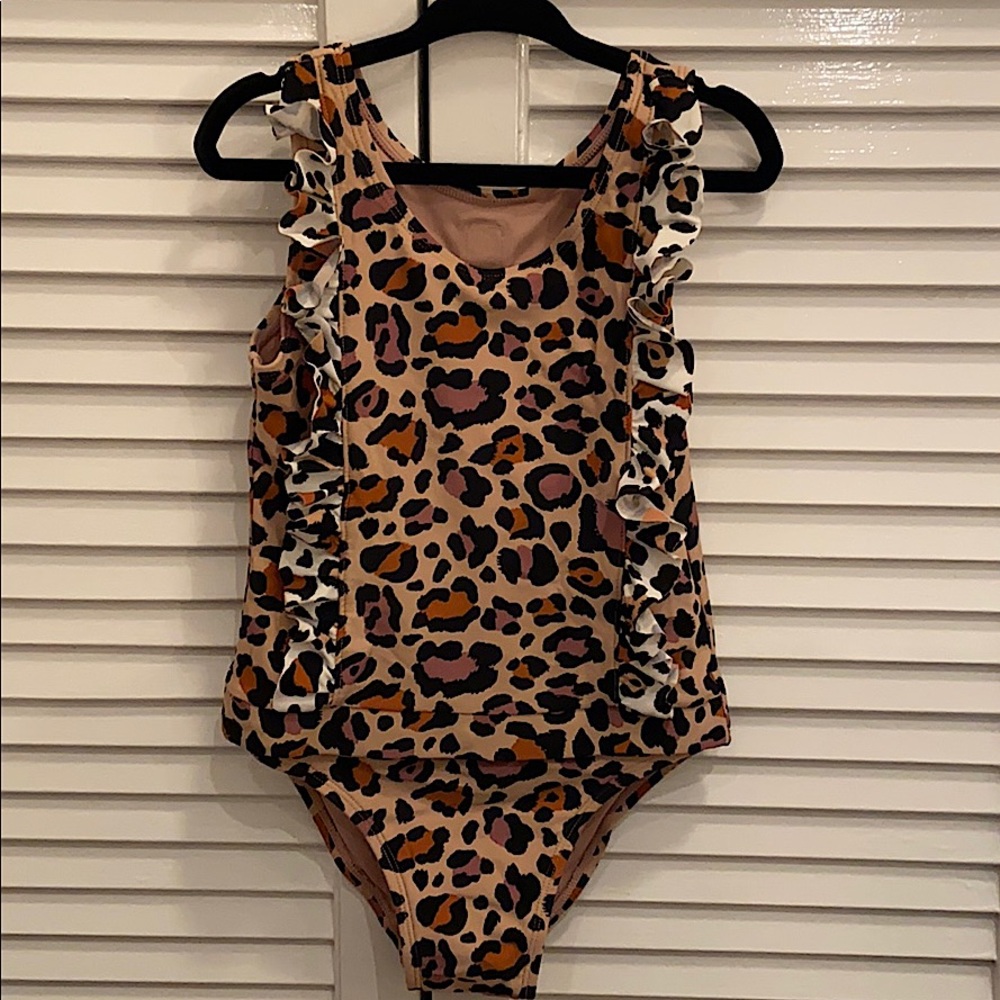 Jessica Simpson Leopard print swimsuit